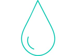 水にぬれても大丈夫！